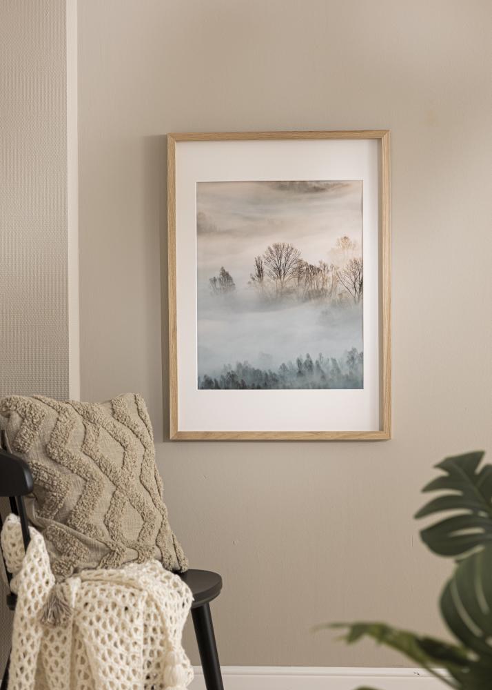 Ramă Amanda Box Sticlă acrilică Stejar 50x70 cm