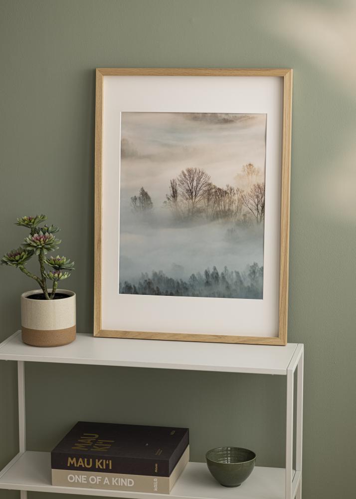 Ramă Amanda Box Sticlă acrilică Stejar 50x70 cm