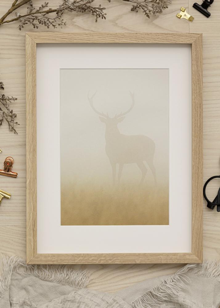 Ramă Amanda Box Sticlă acrilică Stejar 50x70 cm