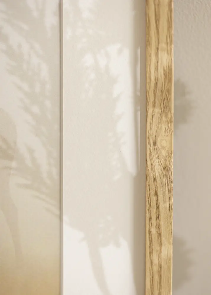 Ramă Trendy Akrylglas Stejar Masiv 28x43 cm