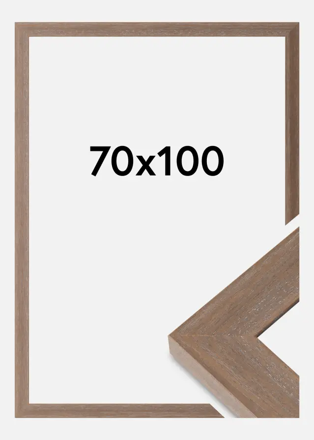 Ramă Juno Sticlă acrilică Gri-bej 70x100 cm