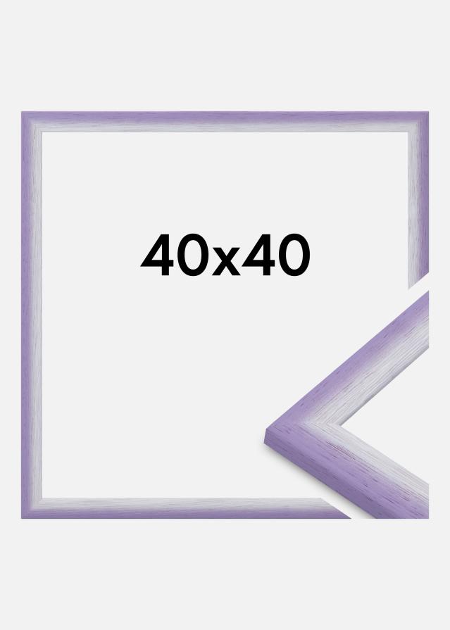 Ramă Cornwall Sticlă acrilică Lila deschis 40x40 cm