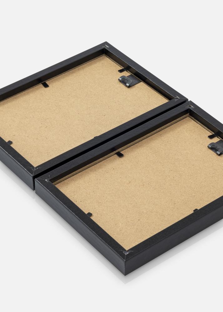 Ramă pliabilă Negru 10x15 cm