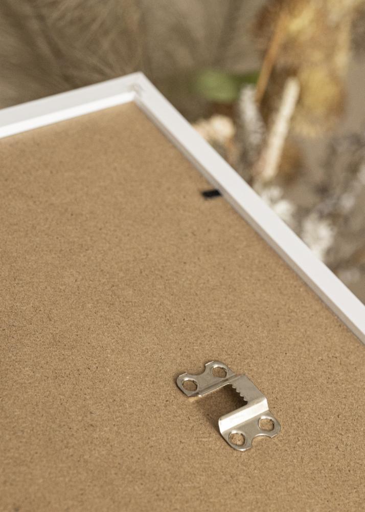 Ramă Trendy Alb 45x60 cm - Paspartu Negru 35x50 cm