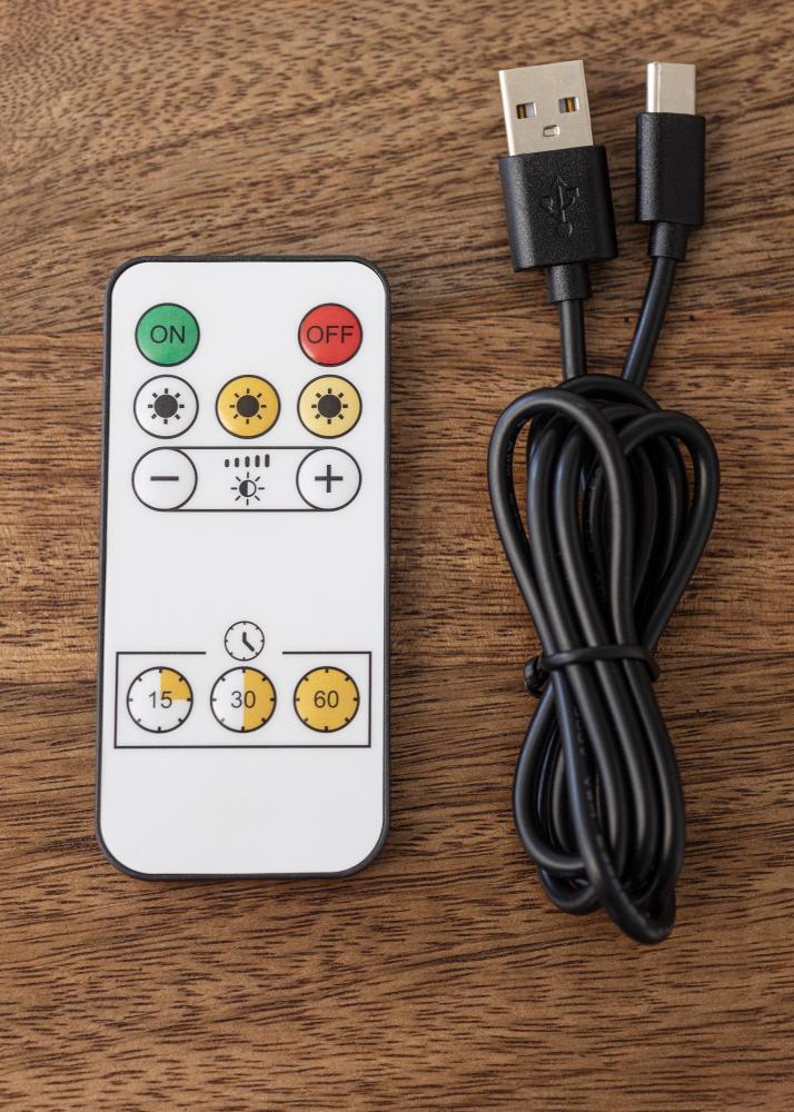 KAILA Lux Lumină pentru Tablouri cu Baterii 33 cm - Negru