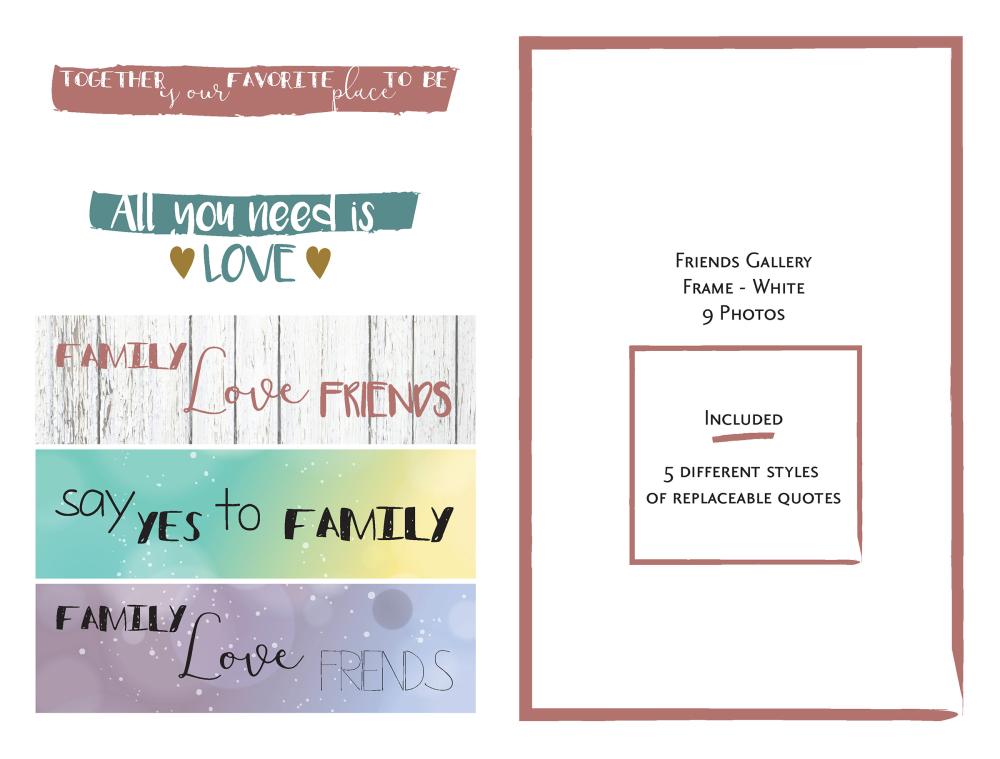 Henzo Friends Gallery Alb - 8 Fotografii