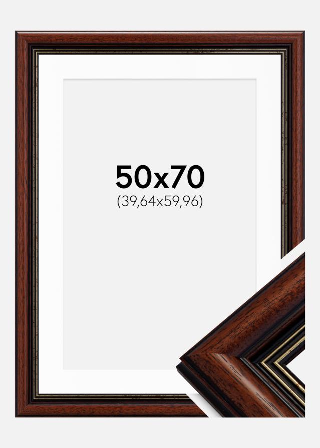 Ramă Old Retro 50x70 cm - Paspartu Alb 16x24 inches