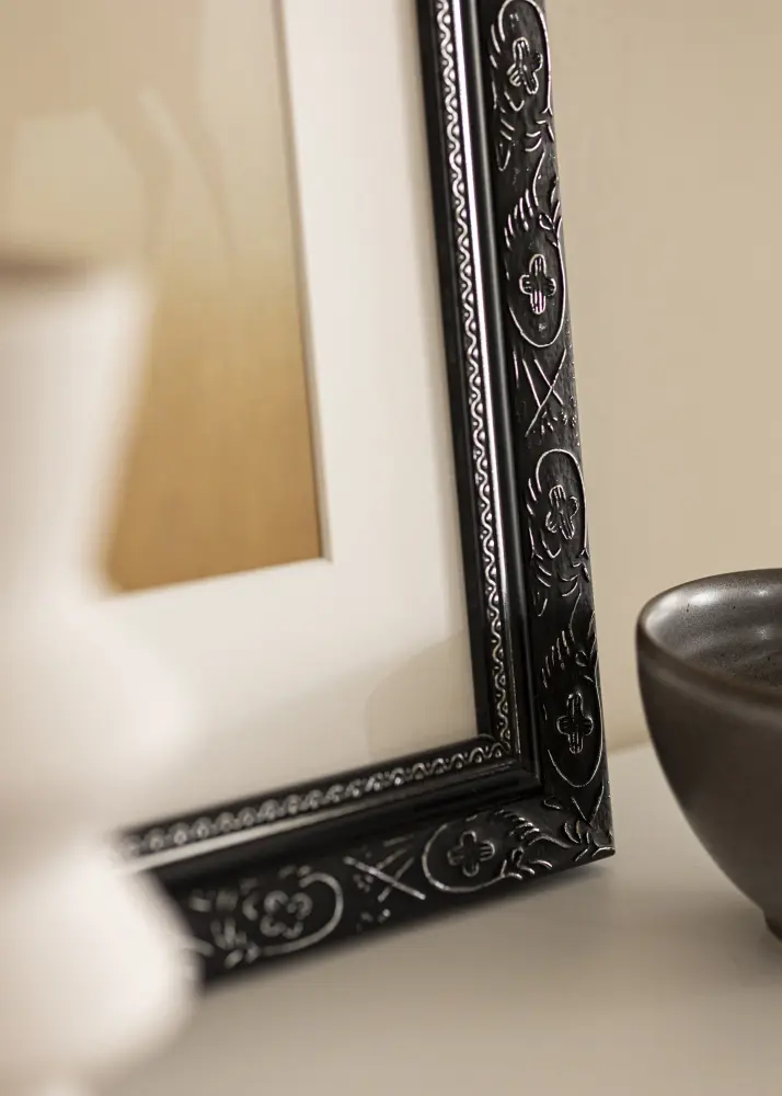 Ramă Baroc Negru 13x18 cm