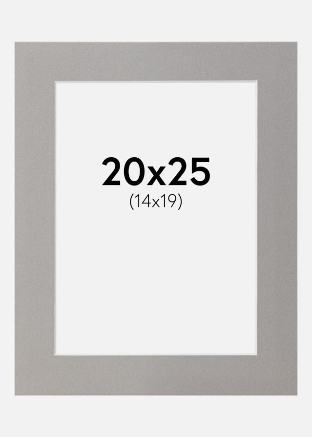 Paspartu Gri-bej 20x25 cm (14x19)