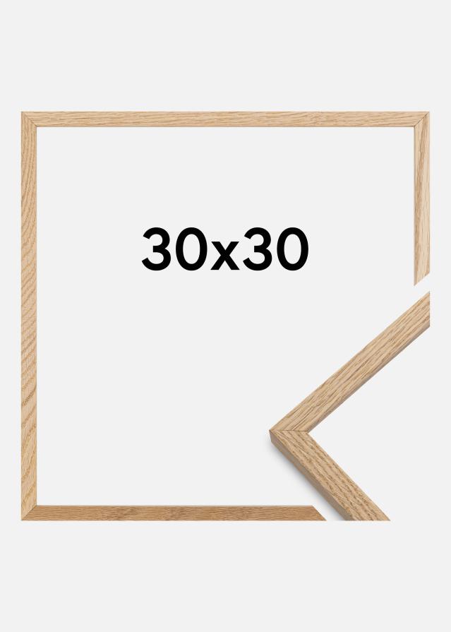 Ramă Oslo Sticlă acrilică Stejar 30x30 cm