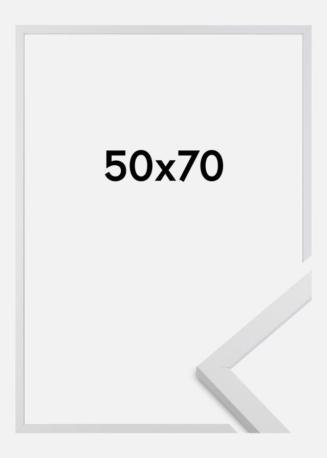 Ramă Trendy Sticlă acrilică Alb 50x70 cm