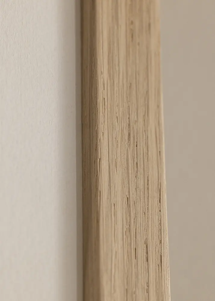 Ramă Oak Wood 15x20 cm - Paspartu Alb 4x5 inches