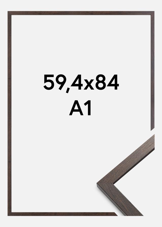 Ramă Trendy Sticlă acrilică Nuc 59,4x84 cm (A1)