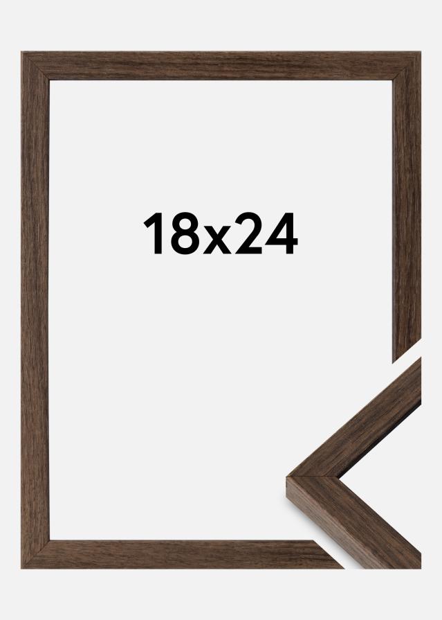 Ramă Ares Sticlă acrilică Nuc 18x24 cm