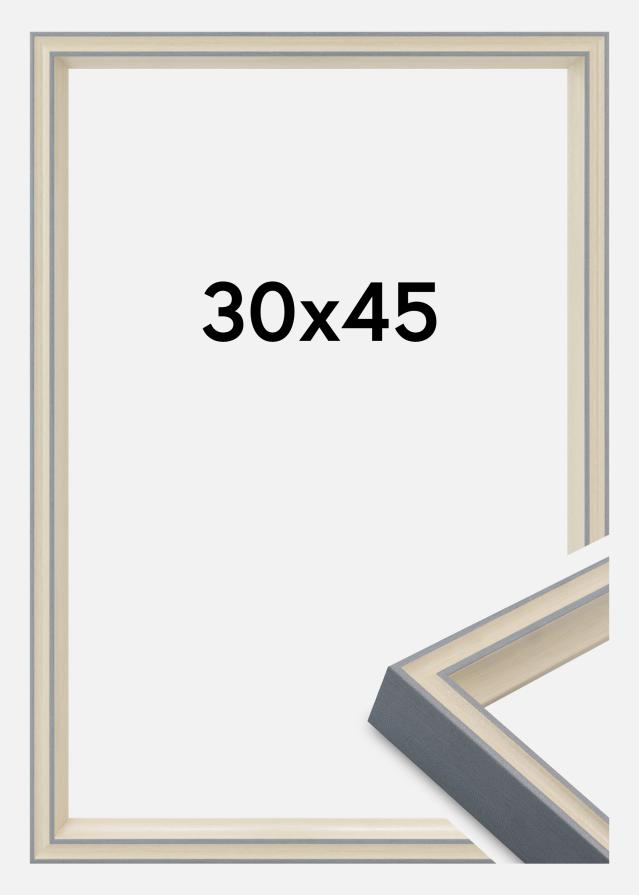 Ramă Riga Sticlă acrilică Gri 30x45 cm