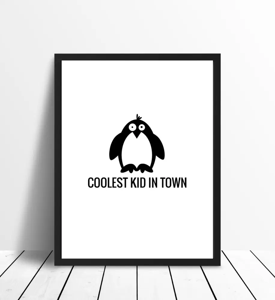 Pinguin Cool Poster