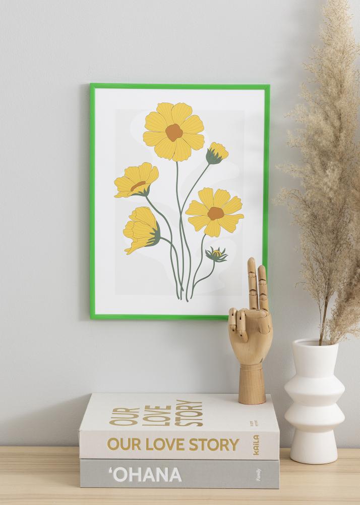 Ramă New Lifestyle Sticlă acrilică Grass Green 70x100 cm