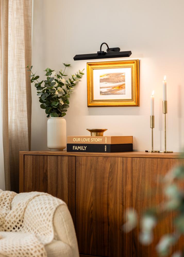 KAILA Flare Lampă pentru tablouri cu baterie 40 cm - Negru