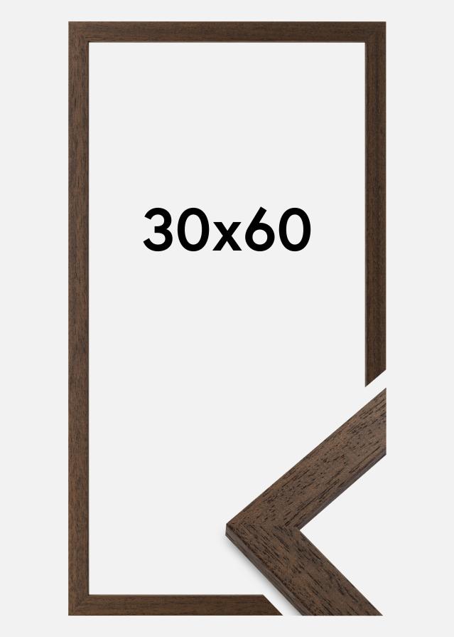 Ramă Brown Wood Sticlă acrilică 30x60 cm