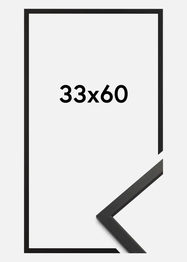 Ramă Edsbyn Negru 33x60 cm