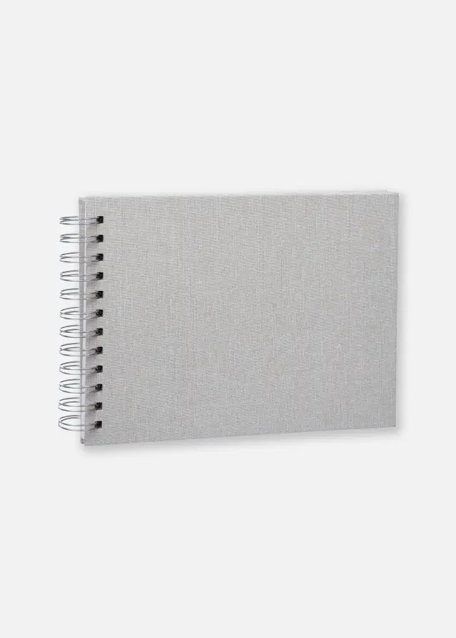 Base Line Tablou tip canvas Wire-O Bej 23x17 cm (40 Albe Pagini / 20 foi)