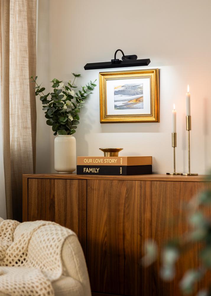 KAILA Flare Lampă pentru tablouri cu baterie 40 cm - Negru