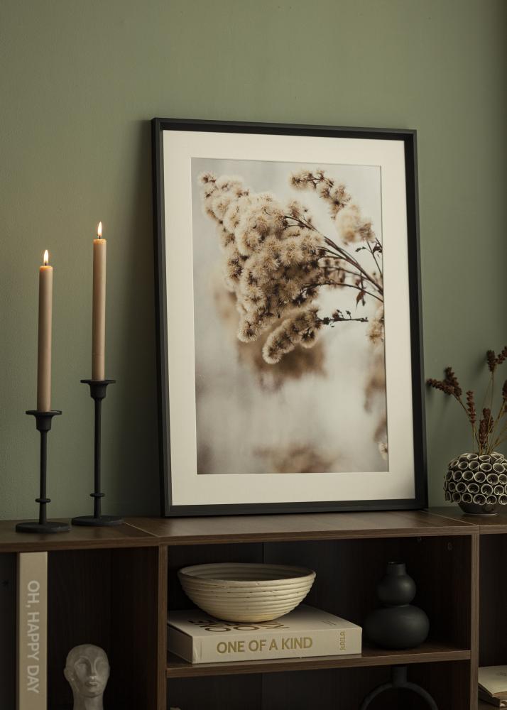 Ramă Globe Sticlă acrilică Negru 70x100 cm