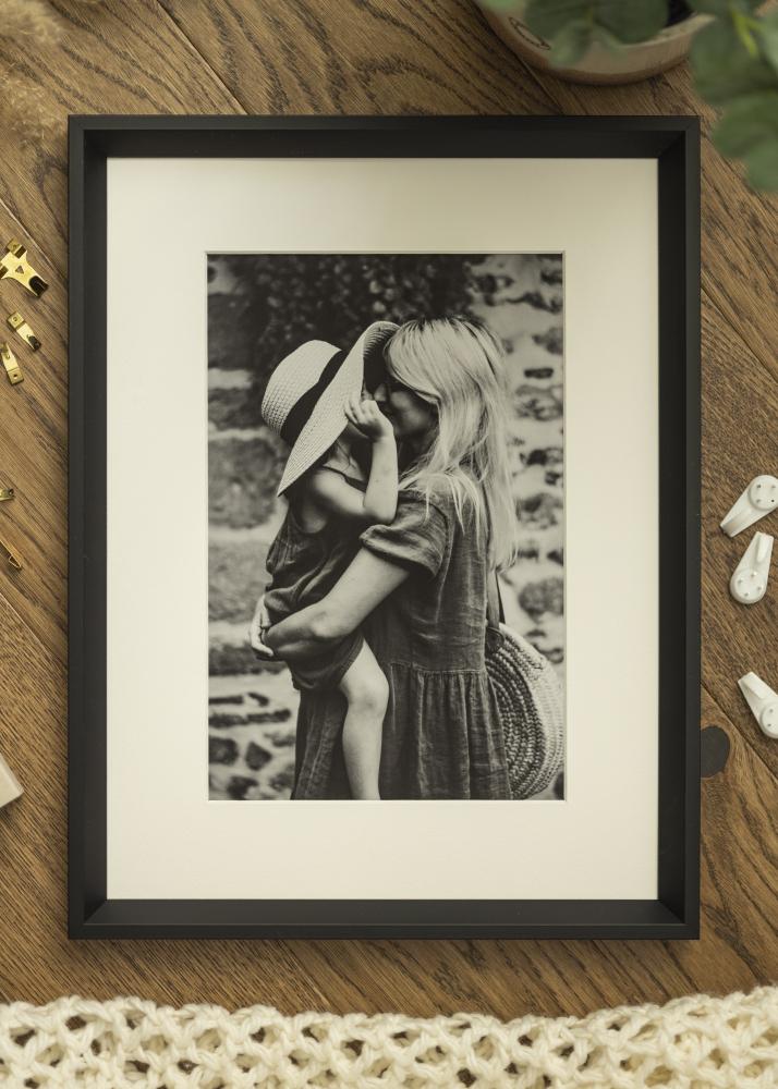 Ramă Globe Sticlă acrilică Negru 70x100 cm