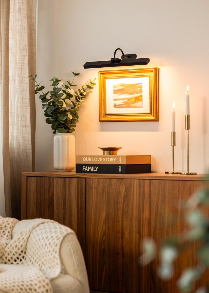 KAILA Flare Lampă pentru tablouri cu baterie 40 cm - Negru