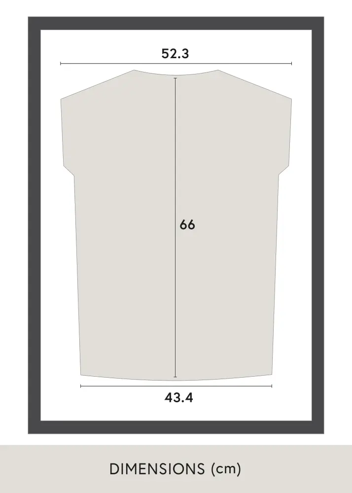 Ramă Jersey Box Sticlă acrilică Negru/Alb 60x80 cm
