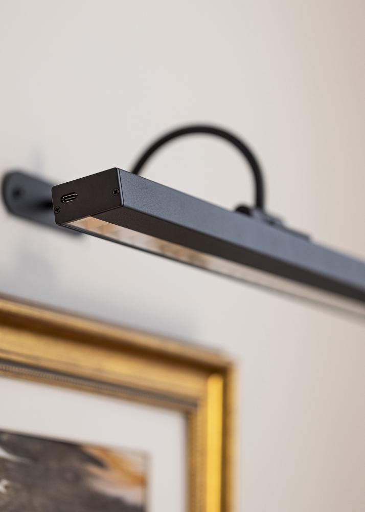 KAILA Flare Lampă pentru tablouri cu baterie 40 cm - Negru