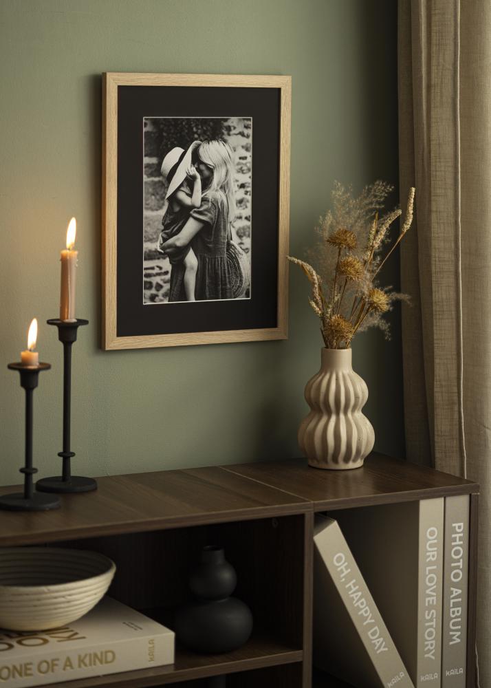 Paspartu Negru Standard Margine albă 60x80 cm (49x69)