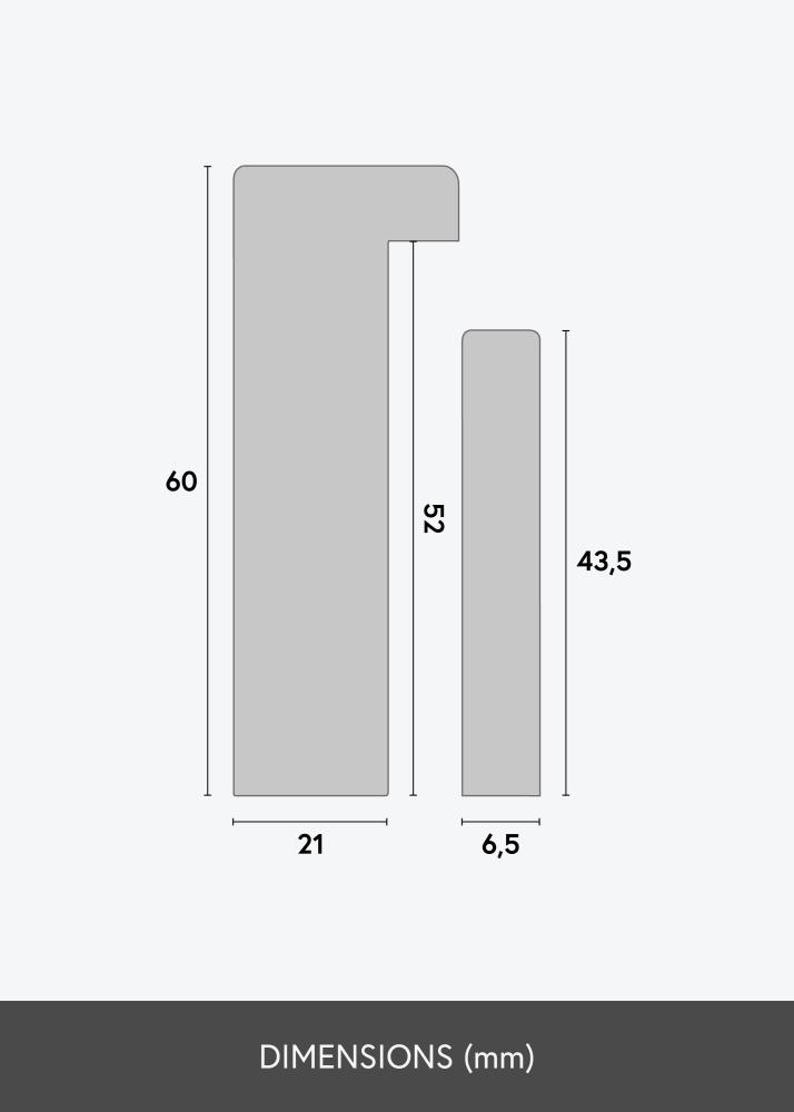 Ramă Sala Negru - Mărime la alegere