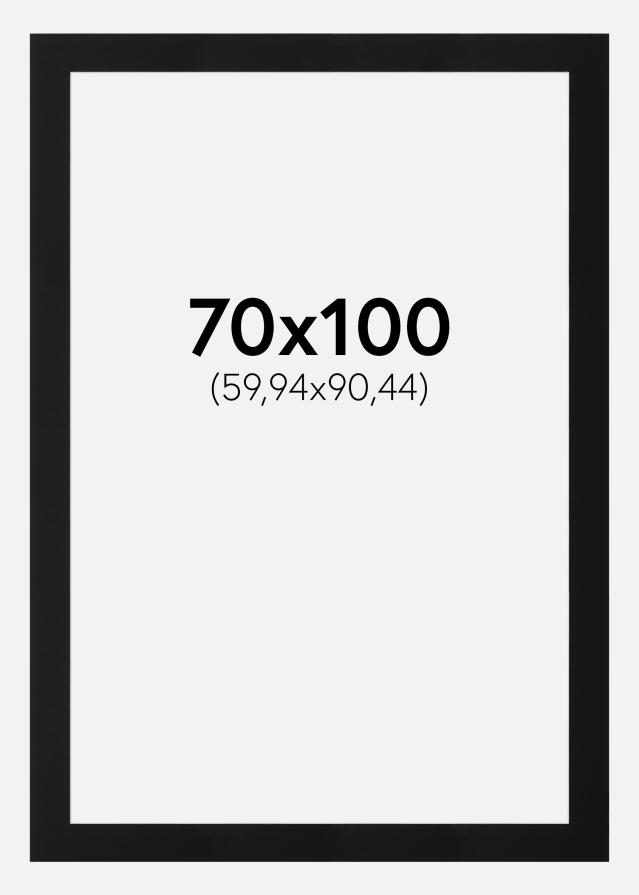 Paspartu Canson Negru Margine albă 70x100 cm (59,94x90,44)