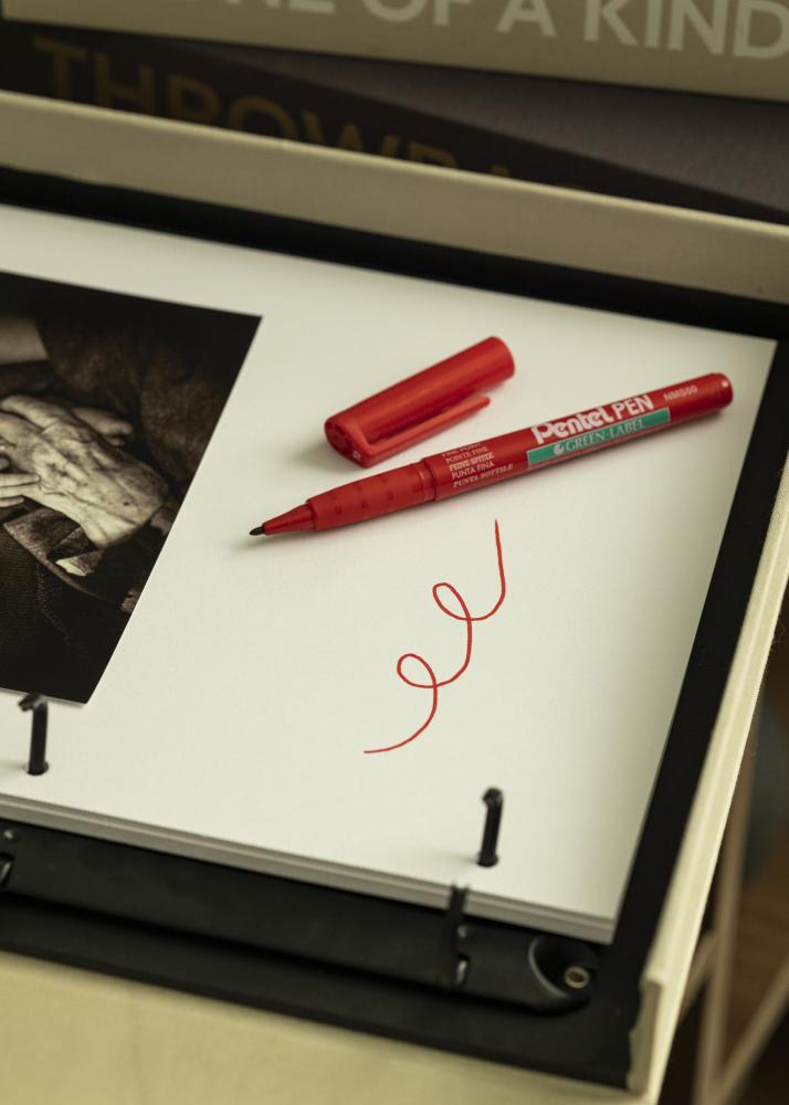 Pentel NMS50-B - Roșu Pix/creion pentru album - 1 mm