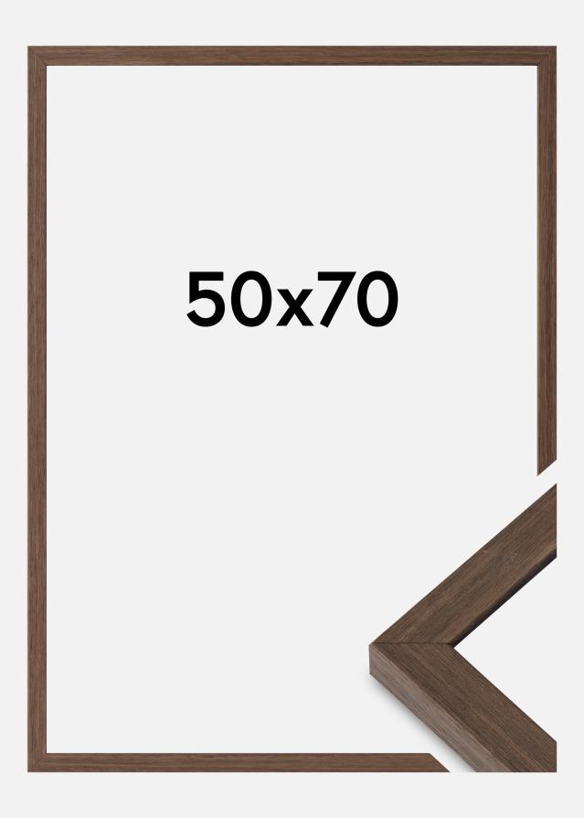 Ramă Hermes Sticlă acrilică Nuc 50x70 cm