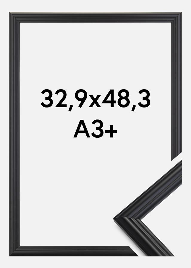 Ramă Siljan Negru 32,9x48,3 cm (A3+)