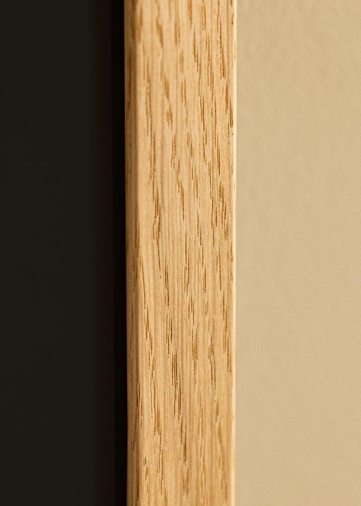 Ramă Trendline Stejar 30x40 cm - Paspartu Negru 20x28 cm