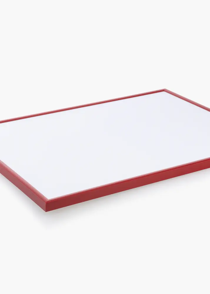 Ramă New Lifestyle Medium Red 70x100 cm - Paspartu Alb 62x93 cm