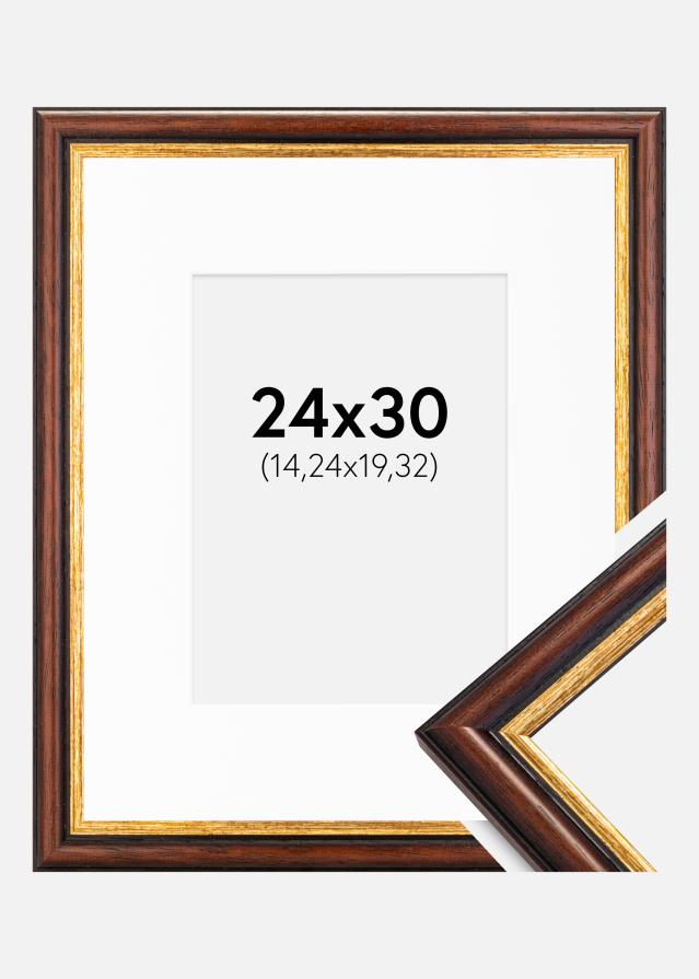 Ramă Siljan Maro 24x30 cm - Paspartu Alb 6x8 inches