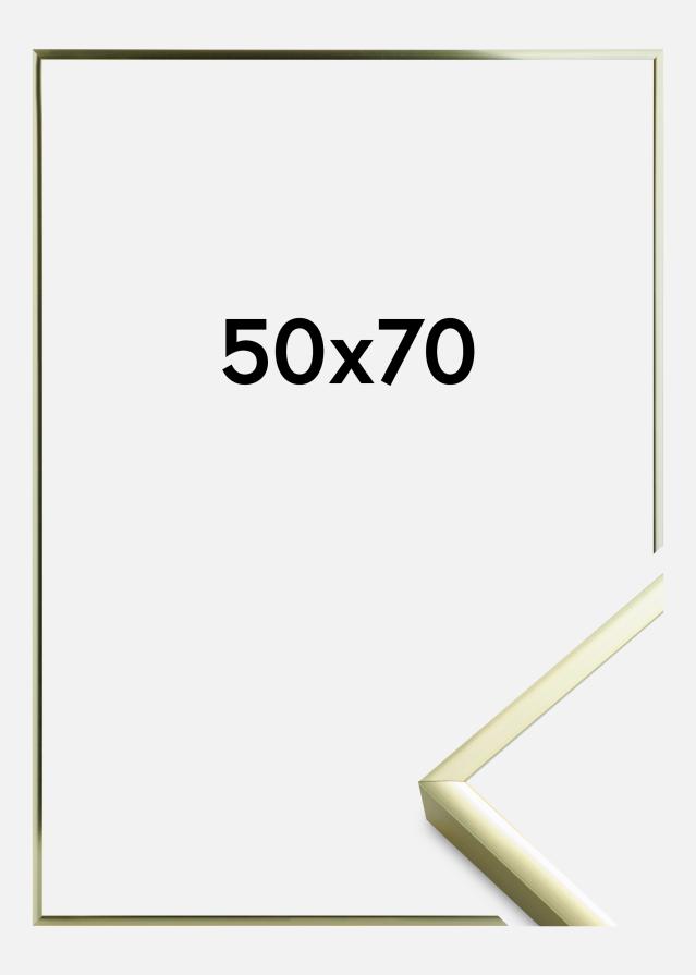 Ramă Poster Frame Aluminum Gold 50x70 cm
