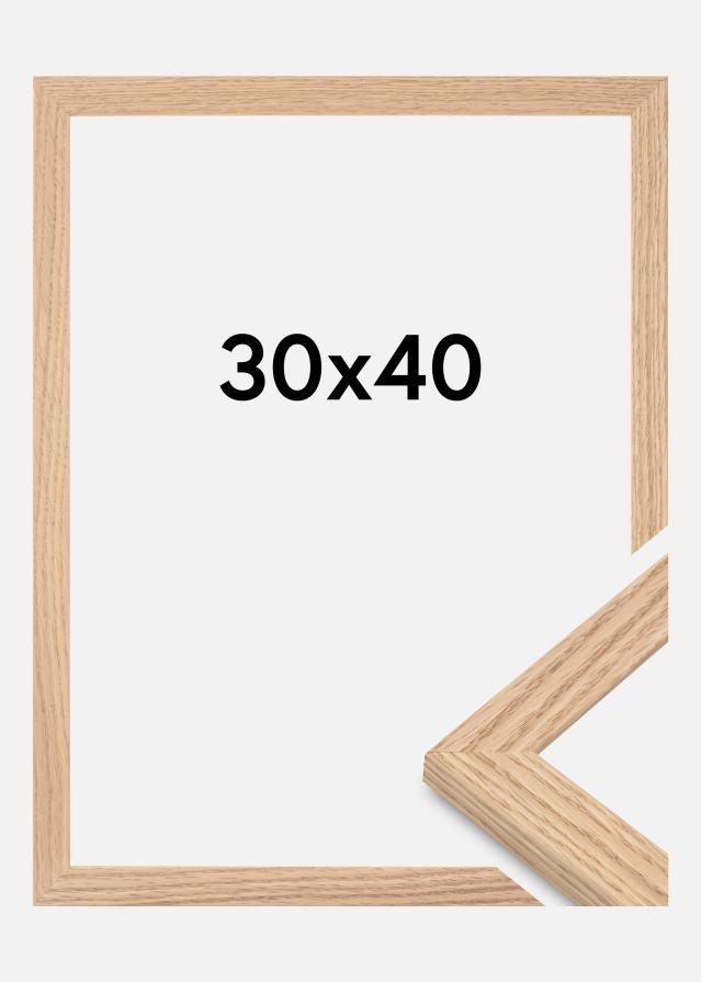 Ramă Tidlös Sticlă acrilică Stejar masiv 30x40 cm