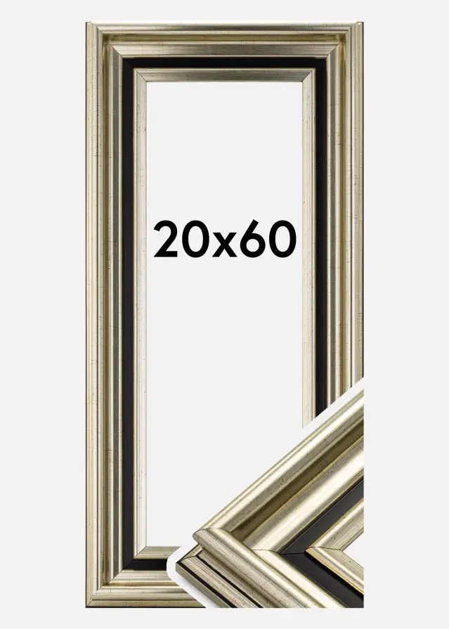 Ramă Gysinge Premium Argintiu 20x60 cm