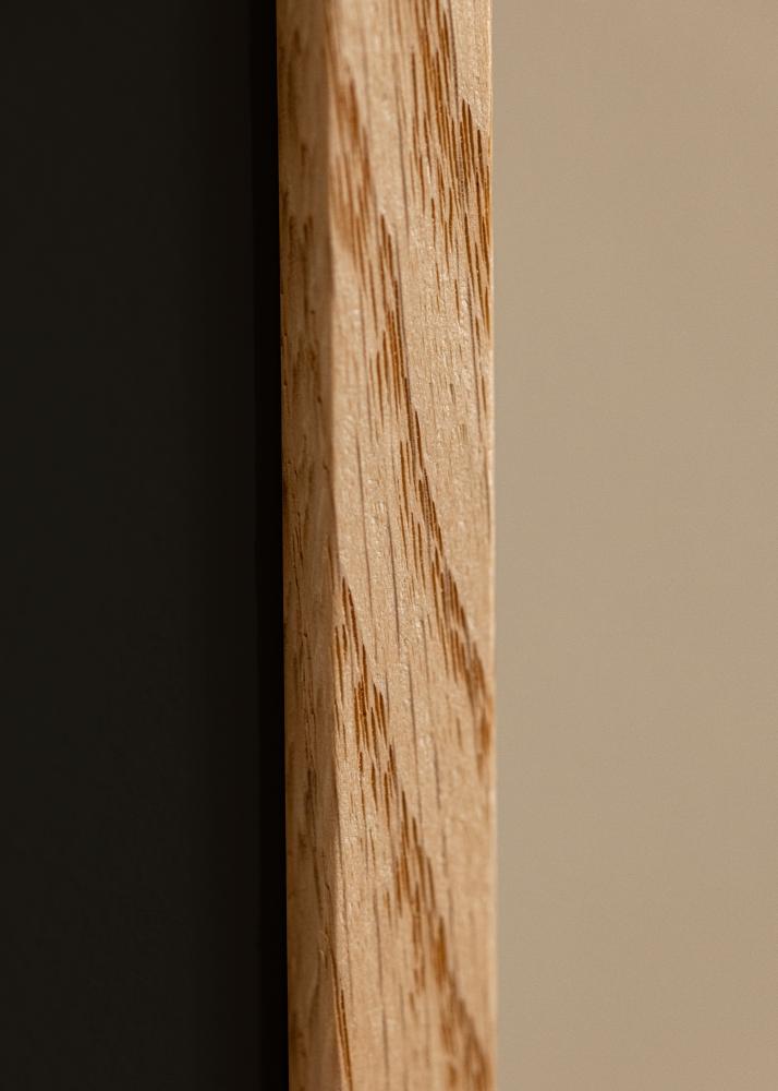 Ramă E-Line Stejar 30x40 cm - Paspartu Negru 20x28 cm