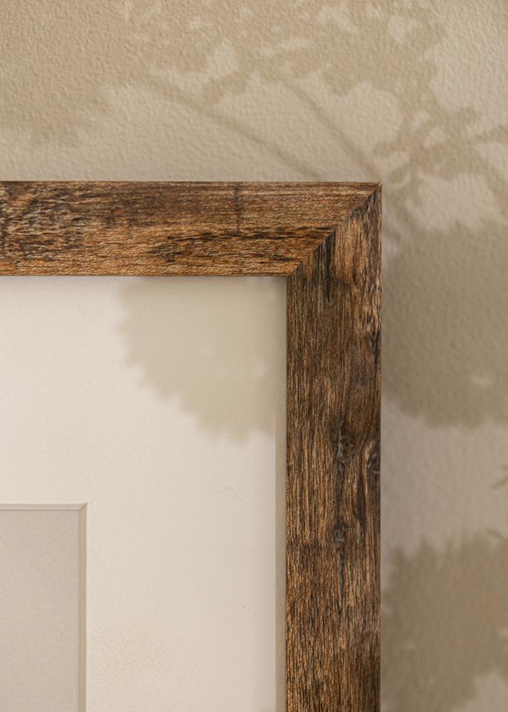 Ramă Fiorito Washed Oak 42x59,4 cm (A2) - Paspartu Alb 25x38 cm