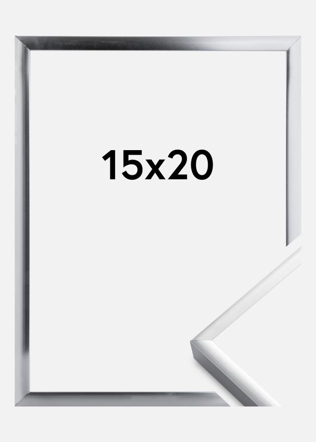 Ramă Poster Frame Aluminum Argintiu 15x20 cm