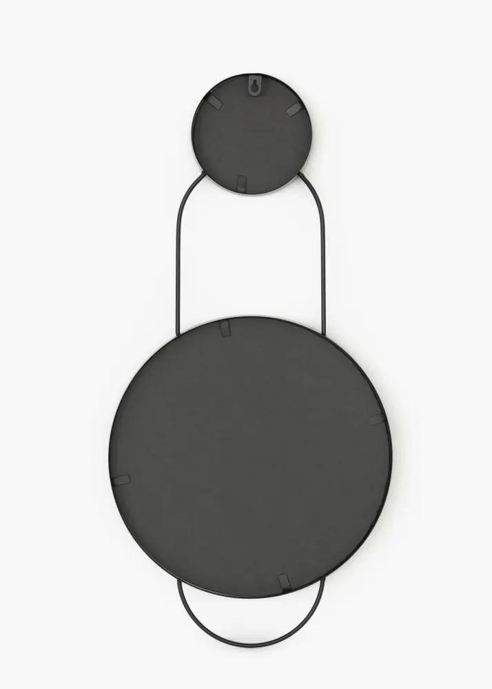 KAILA Oglindă Combination - Negru 35x71 cm