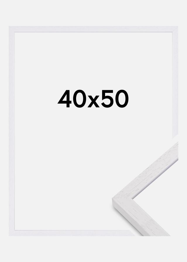 Ramă Glendale Mat Sticlă antireflex Alb 40x50 cm