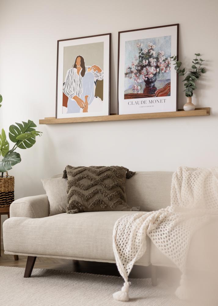 KAILA Poliță pentru tablouri din Stejar 150 cm