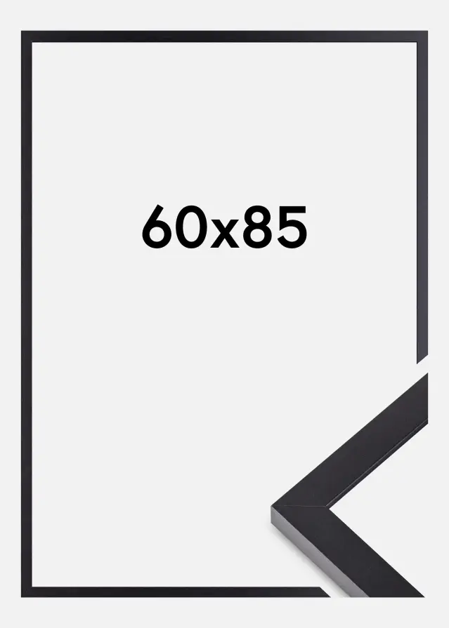 Ramă Selection Akrylglas Negru 60x85 cm